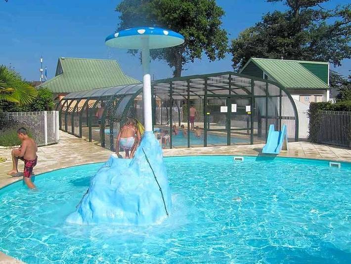 Camping de la Forêt Jumièges - Mobilheim 6 personen - Mobilheim Baobab in Jumièges, Rouen und Umgebung