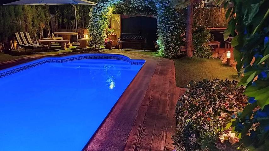 Casa rural para 16 personas, con jacuzzi además de jardín y piscina en Biar - 4