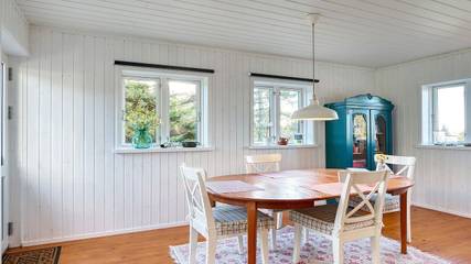Ferienhaus für 6 Personen, mit Terrasse und Ausblick in Vellerup
