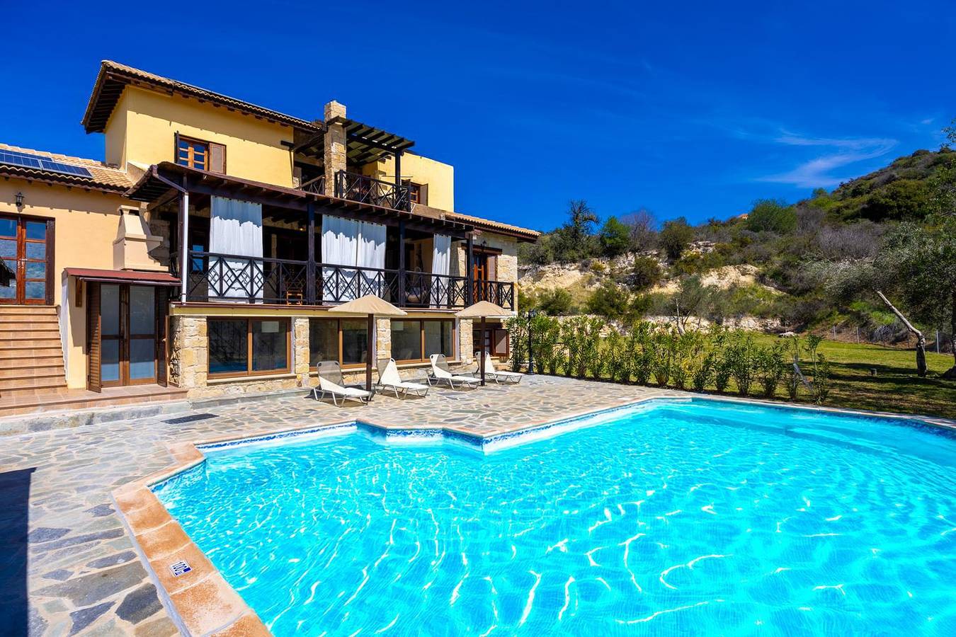 Villa für 9 Personen mit Garten in Südzypern