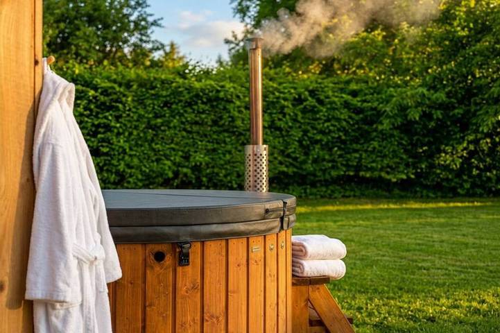 Maison de campagne pour 4 personnes, avec Jacuzzi à La Houssière