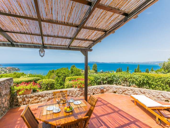Ferienwohnung für 4 Personen, mit Terrasse und Garten in Monte Argentario