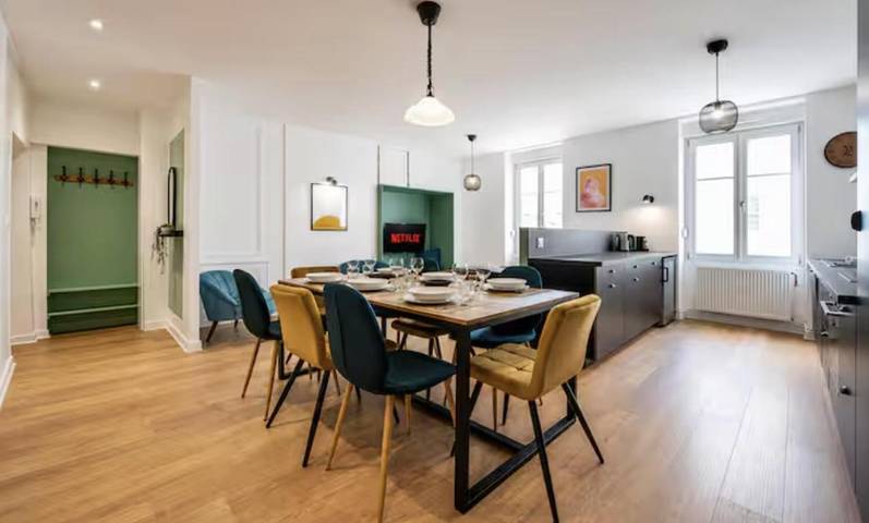 Appartement de vacances pour 8 personnes, avec Vue