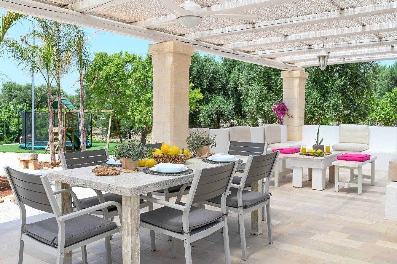 Borgo Marianna heated pool in San Michele Salentino, Salento