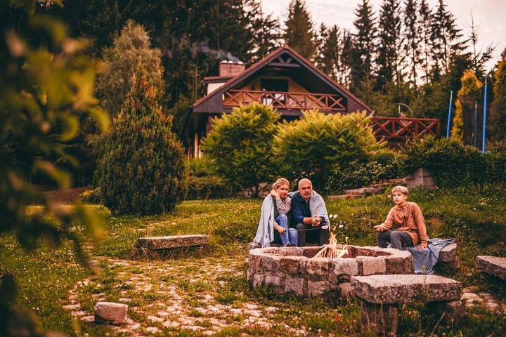 Dom wakacyjny dla 9 osób, z Balkon i Taras oraz Ogród i Sauna w Świdnica