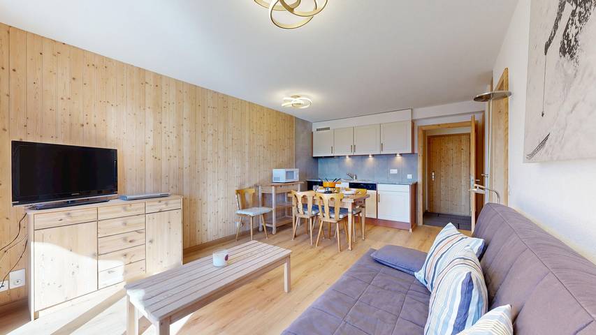 Appartement entier, Hortensia H 022 - View apartment 4 pers in Veysonnaz, Alpes valaisannes