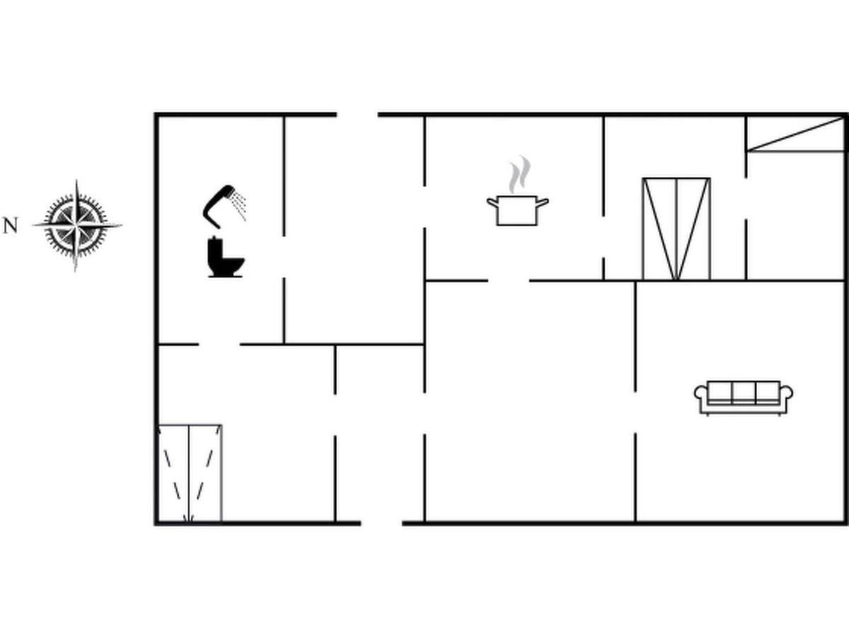 Holiday Home Bedine - 10km from the sea by Interhome in Tønder, Tønder Kommune