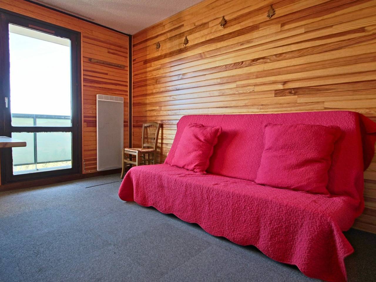 Studio entier, Studio cabine 21m² avec parking privé, 10ème étage Charmousse in Chamrousse, Parc national des Écrins