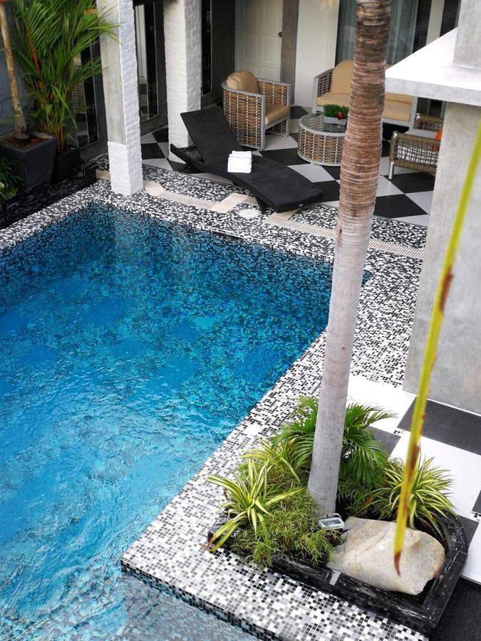 Villa pour 3 personnes, avec terrasse ainsi que vue et piscine à Pattaya