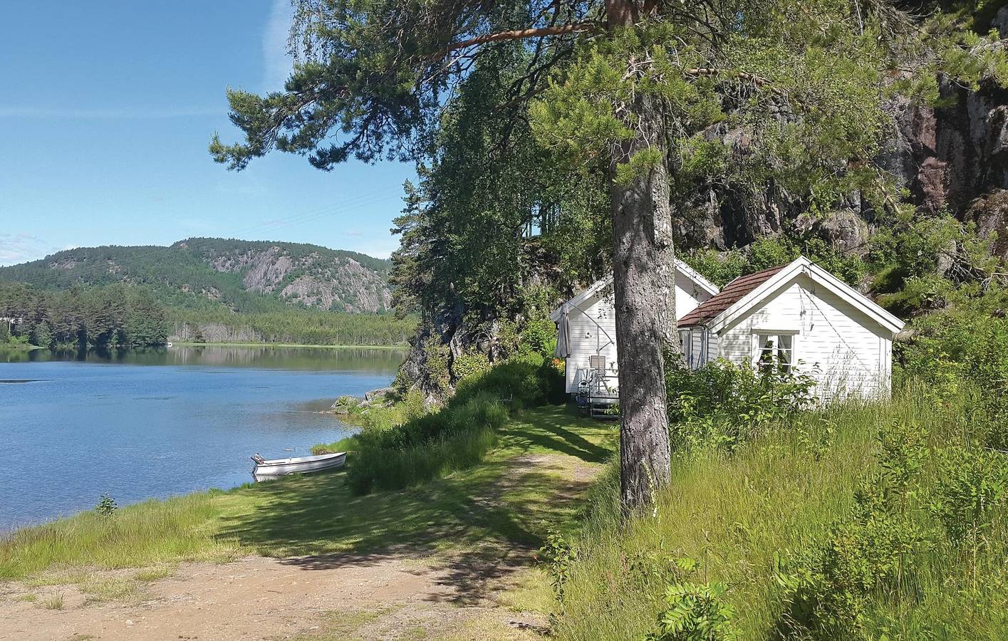 Ferienhaus für 7 Personen mit Terrasse in Evje og Hornnes
