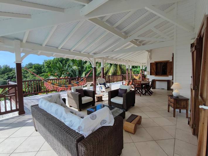 Villa pour 4 personnes, avec piscine ainsi que vue et jardin à Deshaies - 2