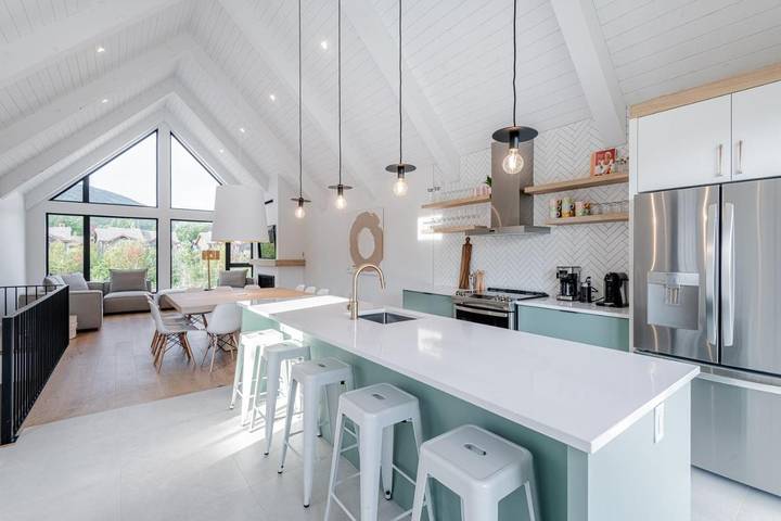 Gîte pour 16 personnes, avec balcon et jacuzzi à Beaupré - 2