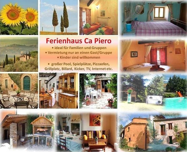 Ferienhaus für 8 Personen, mit Terrasse und Garten, kinderfreundlich - 1