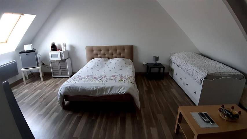 Chambre d’hôte pour 5 personnes, avec vue