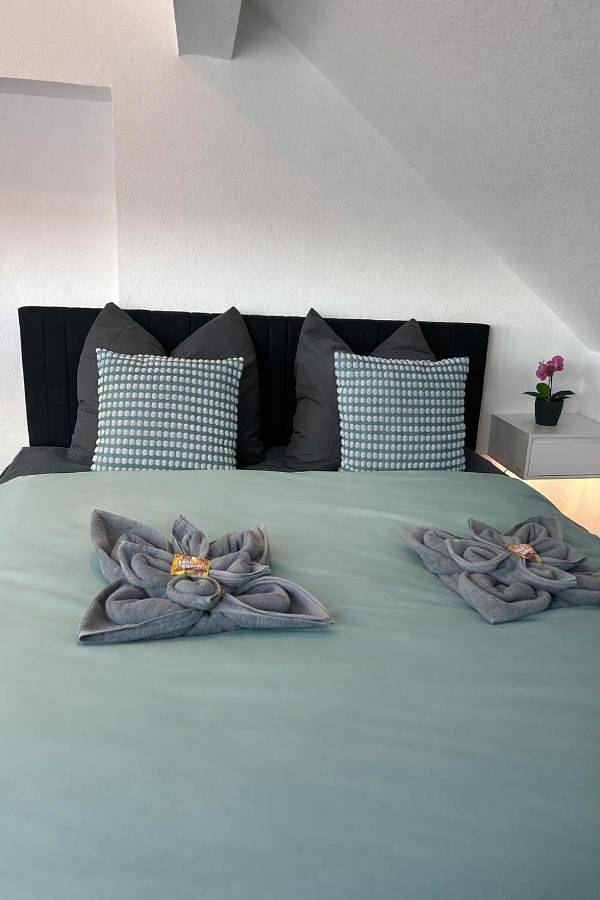 Ferienwohnung für 6 Personen, mit Terrasse und Ausblick in Woffelsbach