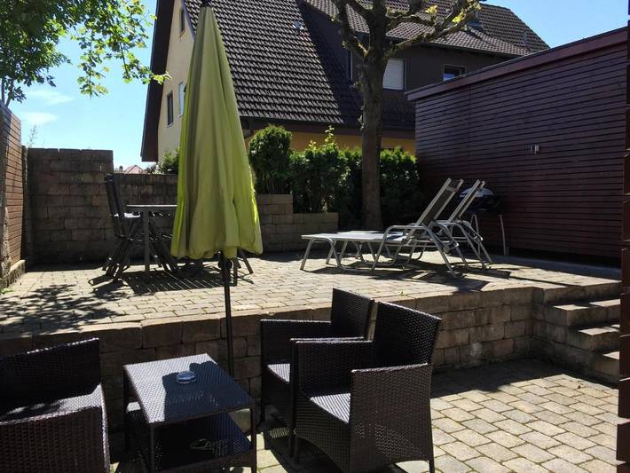 Ferienwohnung für 4 Personen, mit Balkon und Terrasse sowie Seeblick und Ausblick in Hagnau am Bodensee - 4