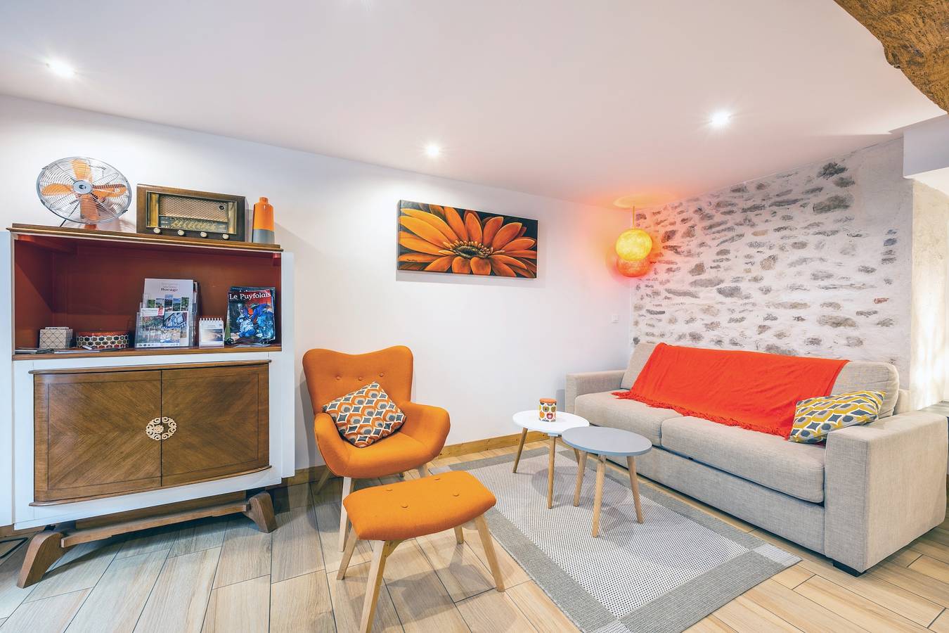 Ferienhaus 'Les Glycines 1' mit privater Terrasse, Balkon und Wlan in Les Epesses, Loire-Tal