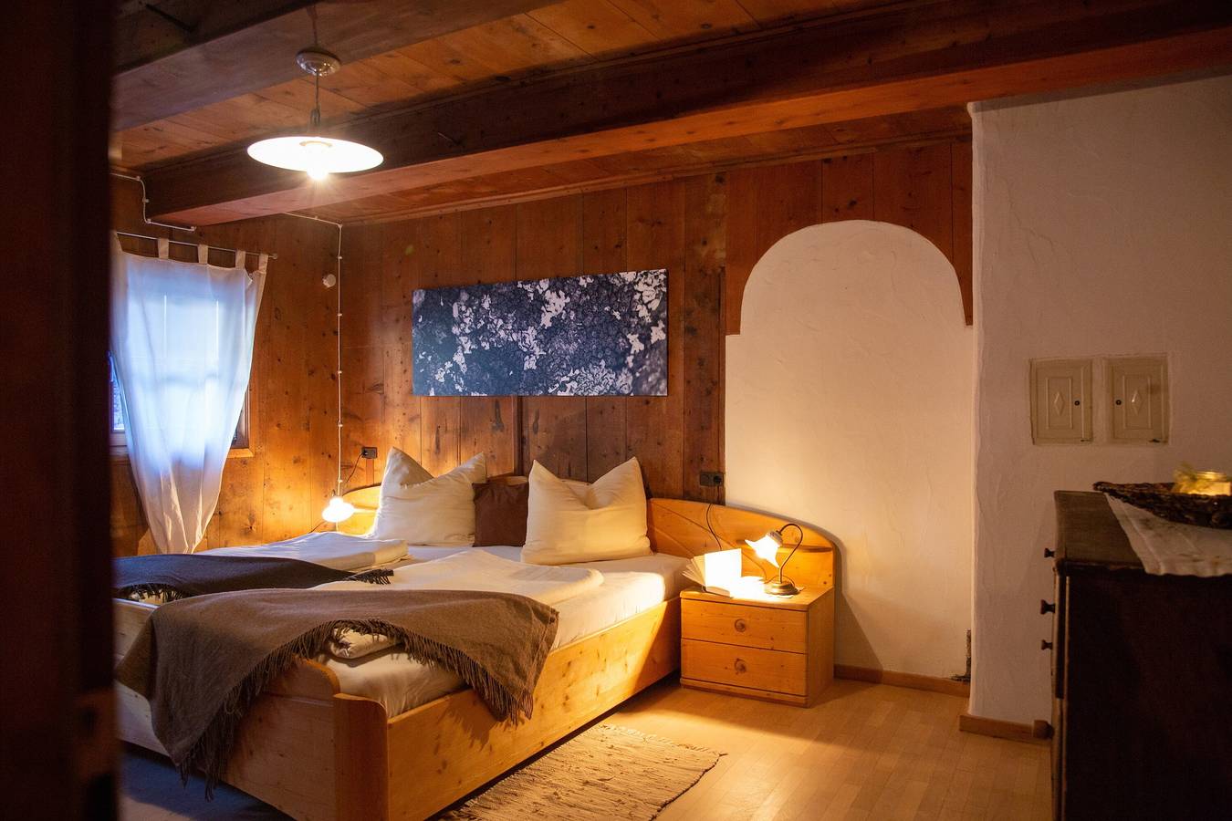 Ganze Wohnung, Apartment 'Oberniederhof Anno 1838' mit Bergblick, Gemeinschaftsgarten und Wlan in Unser Frau, Schnals