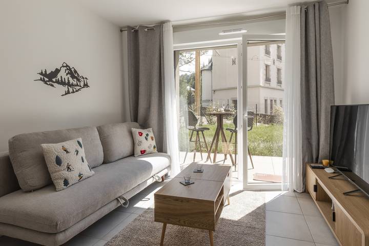 Gîte pour 3 personnes, avec jardin et terrasse dans Le Fayet (Saint-Gervais-les-Bains)
