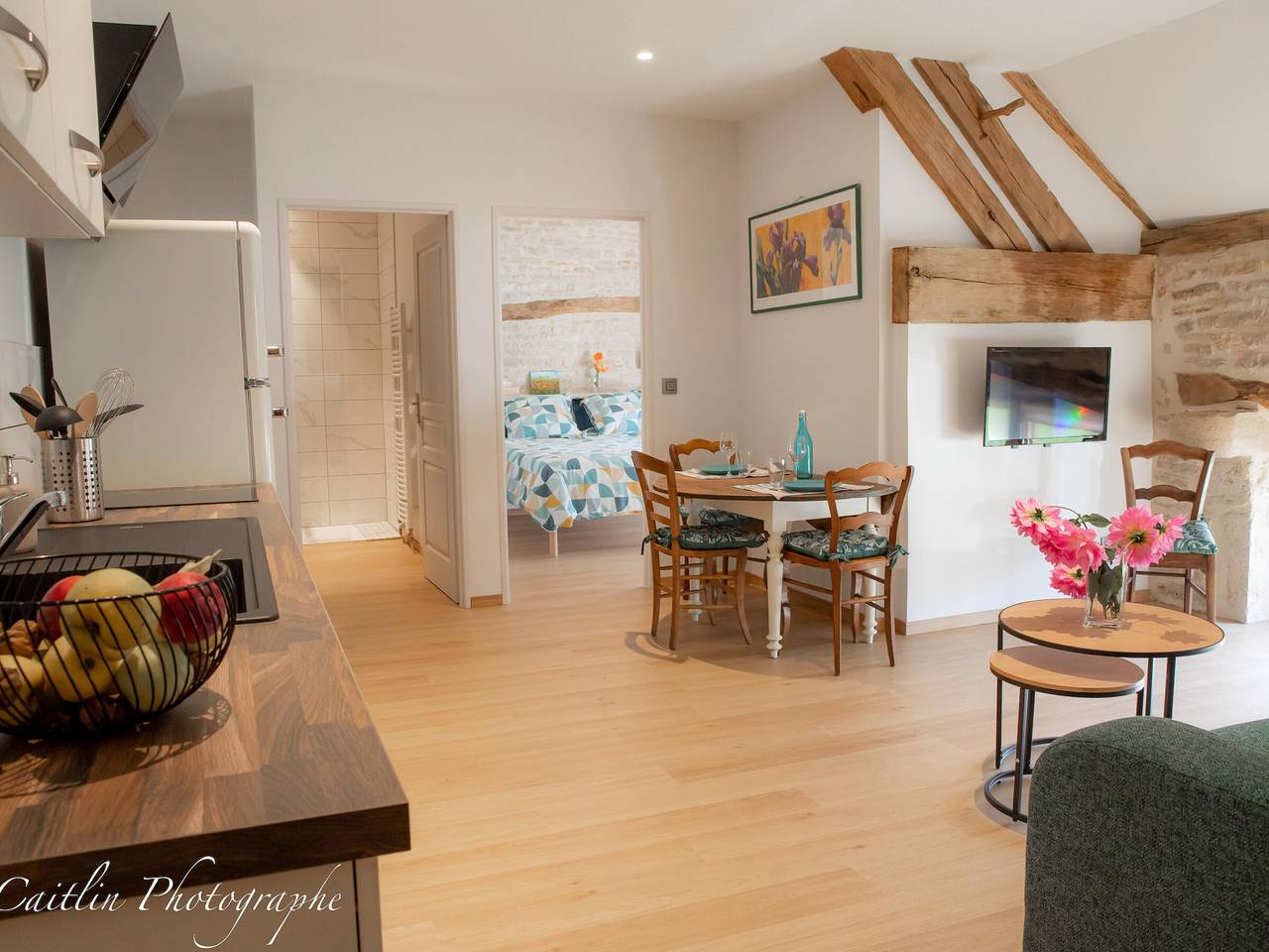 Charming cottage with garden near Dijon in Chailly-sur-Armançon, Beaune region
