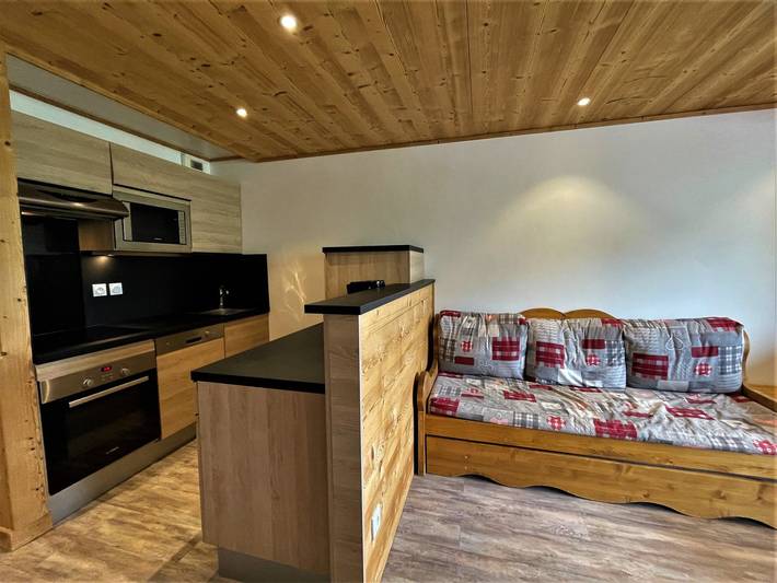 Domek letniskowy dla 4 osób, z balkon w Trzy Doliny