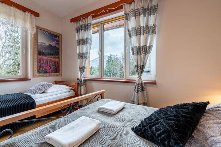 Apartament wakacyjny dla 2 osób, z widok i ogród, zwierzęta dozwolone w Kościelisko