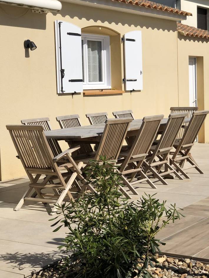 Gîte pour 10 personnes, avec piscine ainsi que jardin et terrasse à Bretignolles-sur-Mer - 4