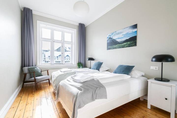 Vakantieappartement voor 4 personen, met Balkon en Terras in Reykjavik