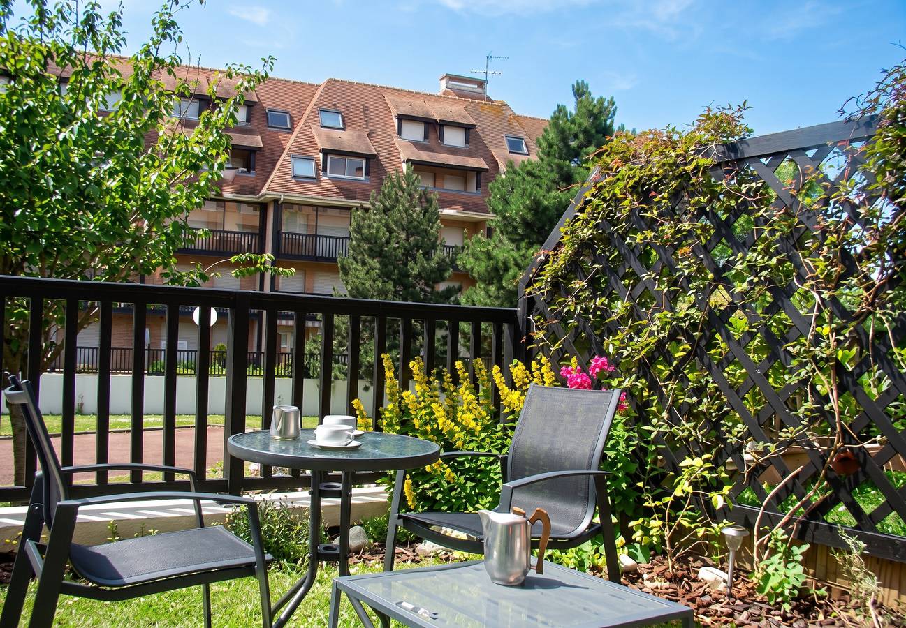 Charmantes Studio in Villers-sur-Mer mit Terrasse - 33 m² in Villers-sur-Mer, Lisieux und Umgebung