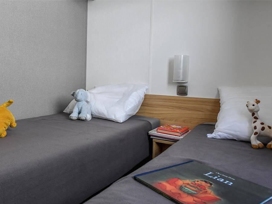 Camping Sea Green Erreka - Mobilheim 4 personen - Cottage Confort 2 Zimmer 4/6 Pers. in Bidart, Bayonne und Umgebung