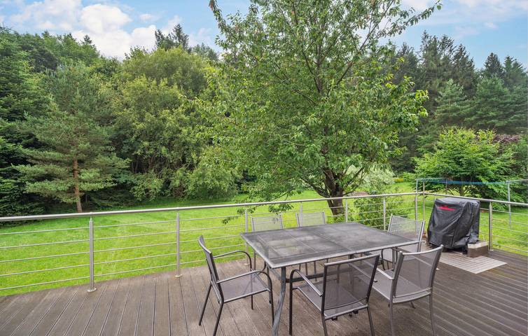 Ferienhaus für 9 Personen, mit Terrasse und Whirlpool sowie Sauna und Ausblick in Bad Brambach - 4