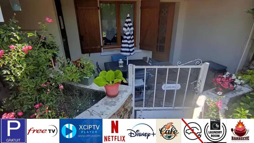 Gîte pour 4 personnes, avec jardin à Andilly (Val-d'Oise)