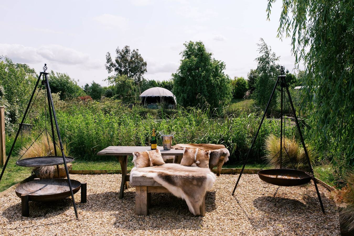 Bonnie's Shepherd's Hut - Wellness & Hot Tub in Melton, Leicestershire