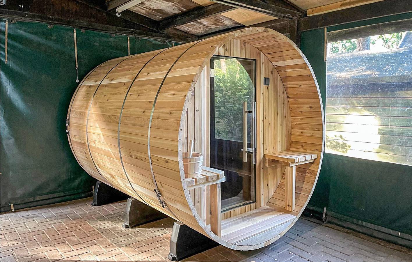Ferienhaus für 5 Personen mit Terrasse in Nationalpark De Groote Peel