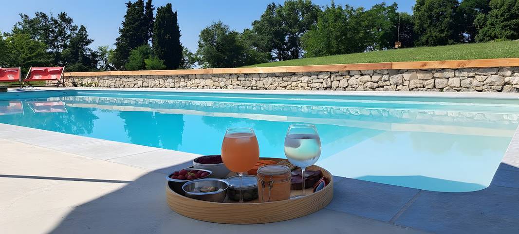 Maison de vacances pour 12 personnes, avec vue sur le lac et jardin, adapté aux familles