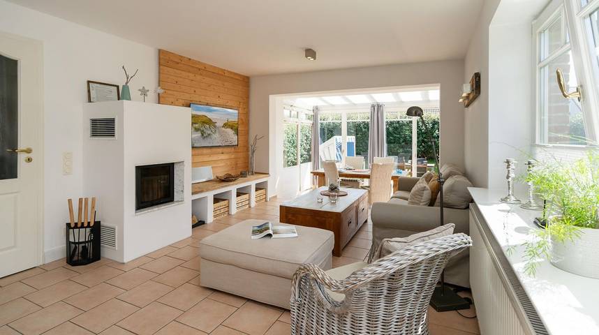 Strandhaus für 4 Personen, mit Terrasse und Garten sowie Ausblick in Sylt (Gemeinde) - 4