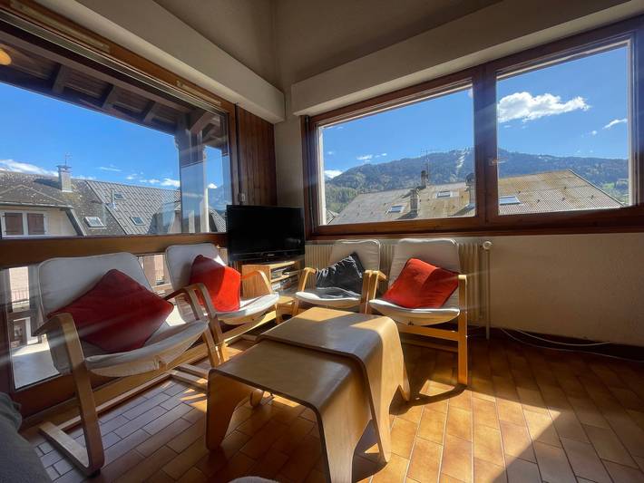 Gîte pour 6 personnes, avec Balcon dans Office De Tourisme De Samoens