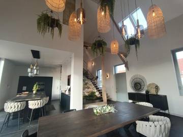 Location de vacances pour 7 personnes, avec jardin et vue, animaux acceptés à Boeschepe