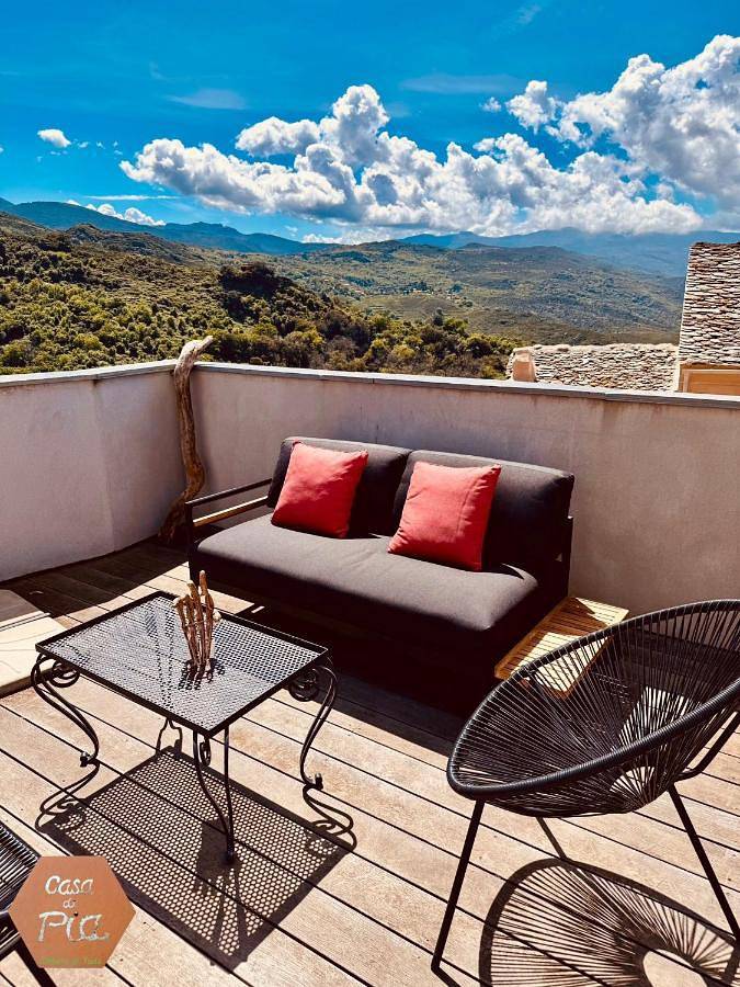 Location de vacances pour 8 personnes, avec terrasse et vue à Olmeta-di-Tuda - 3