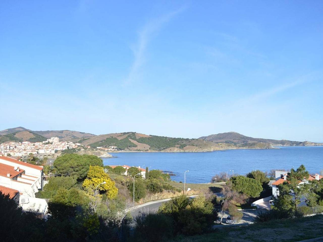 Apartamento entero, Estudio en Banyuls-sur-Mer, aparcamiento, aire acondicionado, vista al mar in La Côte Vermeille, Banyuls-sur-Mer