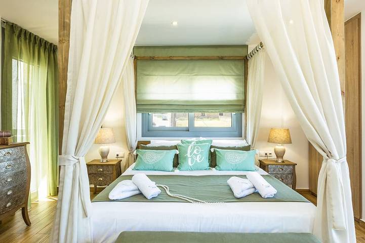 Premium Strandvilla mit privatem Pool und Panoramablick auf das Meer aus jedem Winkel in Panormos (Rethymno), Rethymno und Umgebung