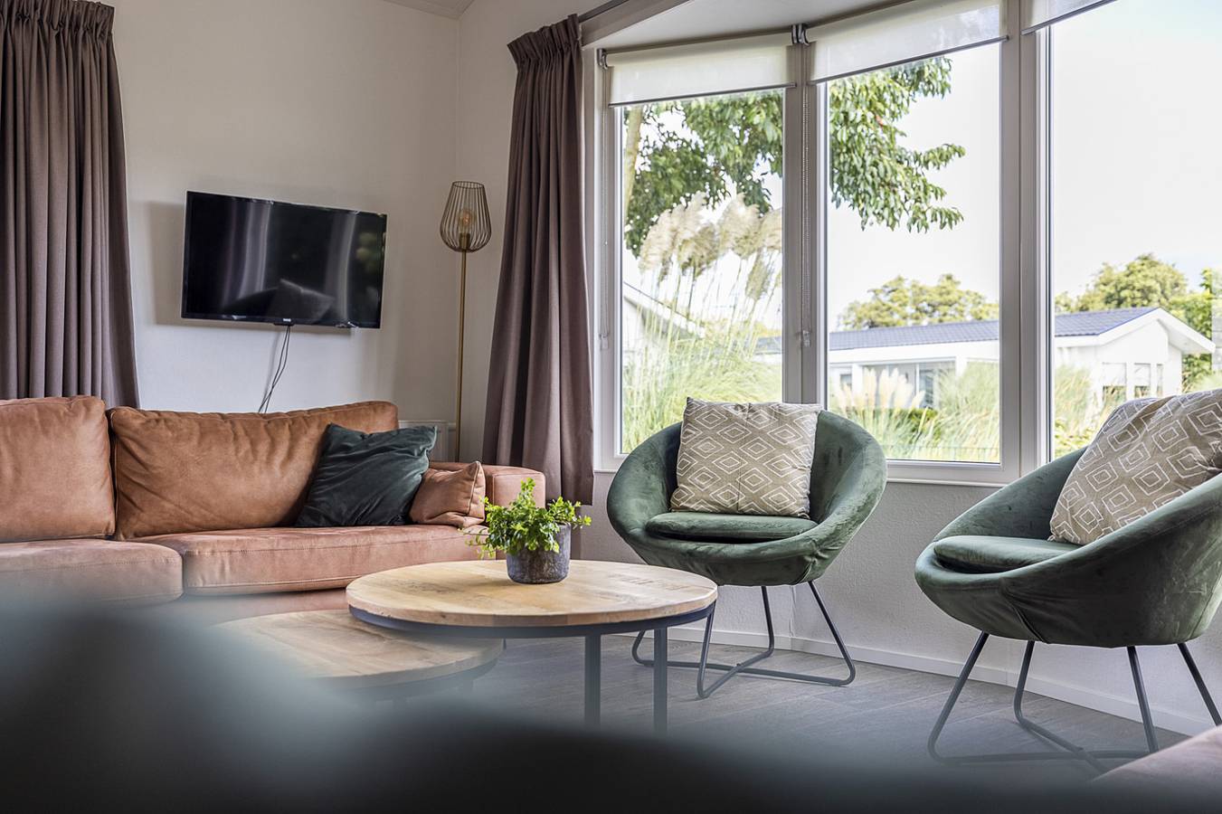 Mooi 8 persoons chalet in Nunspeet op een park aan het Veluwemeer in Nunspeet, Veluwe