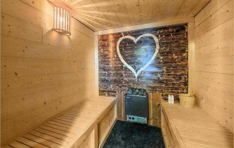 Maison de vacances pour 10 personnes, avec Terrasse ainsi que Jardin et Sauna