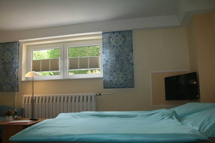 Bungalow für 2 Personen, mit Garten