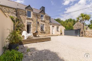 Gîte pour 2 personnes, avec jardin à Tollevast