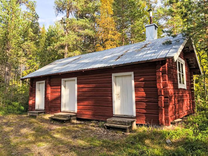 Ferienhaus für 6 Personen, mit Terrasse und Sauna in Lappland (Schweden) - 3