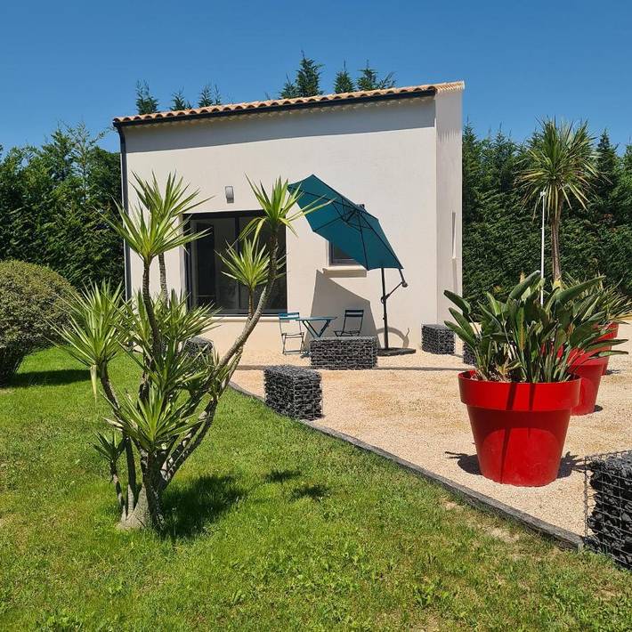 Casa de vacaciones para 2 personas, con terraza y jardín - 1