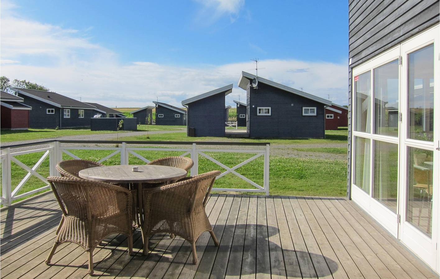 Feriehus for 6 personer med terrasse in Rø, Gudhjem