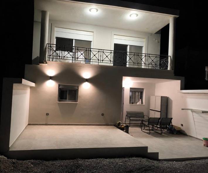 Appartement de vacances pour 5 personnes, avec Terrasse ainsi que Jardin et Vue