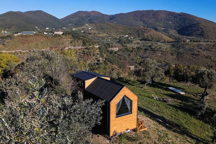 Olivo Nomade 1 di Tiny Away in Mompeo, Terminillo